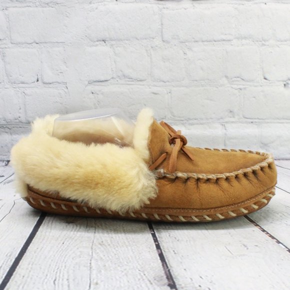 L.L. Bean Shoes - LL BEAN Wicked Good Lined Moccasin Slippers Size 9